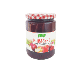 Buraczki z papryka i cebula